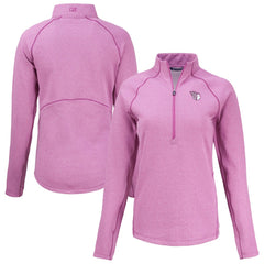 Cleveland Guardians Cutter & Buck Women's Peshastin Eco Fleece Recycled Half-Zip Jacket - MLB Jackets