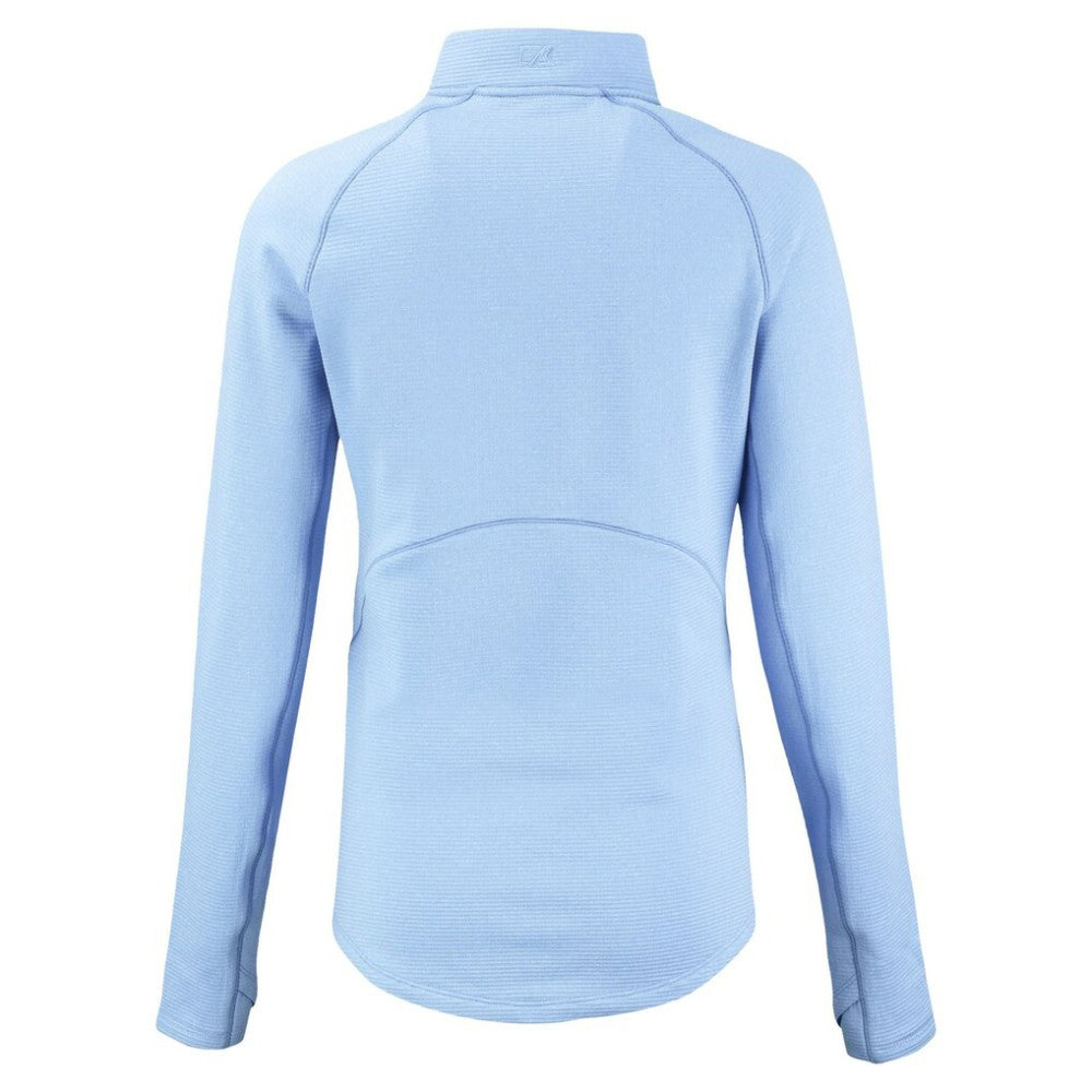 Chicago Cubs Cutter & Buck Women's Peshastin Eco Fleece Recycled Half-Zip Jacket - MLB Jackets