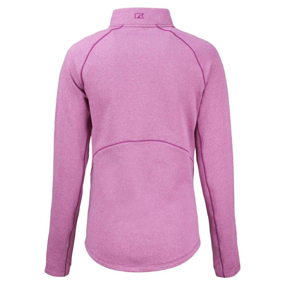 Washington Nationals Cutter & Buck Women's Peshastin Eco Fleece Recycled Half-Zip Jacket - MLB Jackets