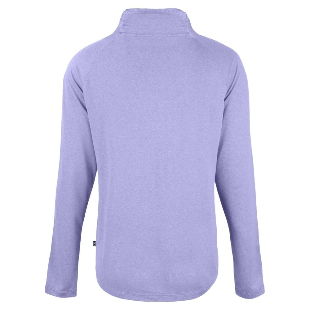 Minnesota Twins Cutter & Buck Women's Coastline Epic Comfort Eco Recycled Funnel Neck Pullover Top - MLB Pullover