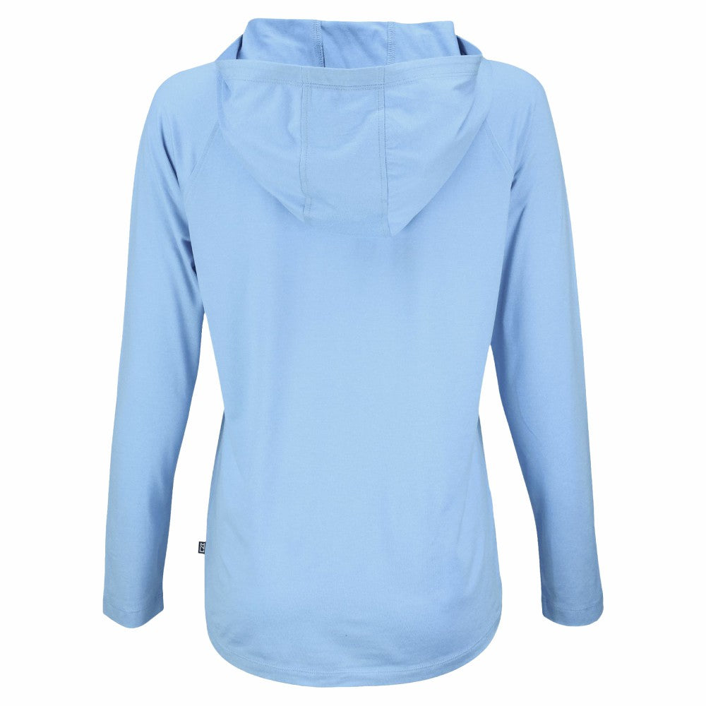 Milwaukee Brewers Cutter & Buck Women's Coastline Epic Comfort Eco Recycled Long Sleeve Hoodie T-Shirt - MLB Hoodies