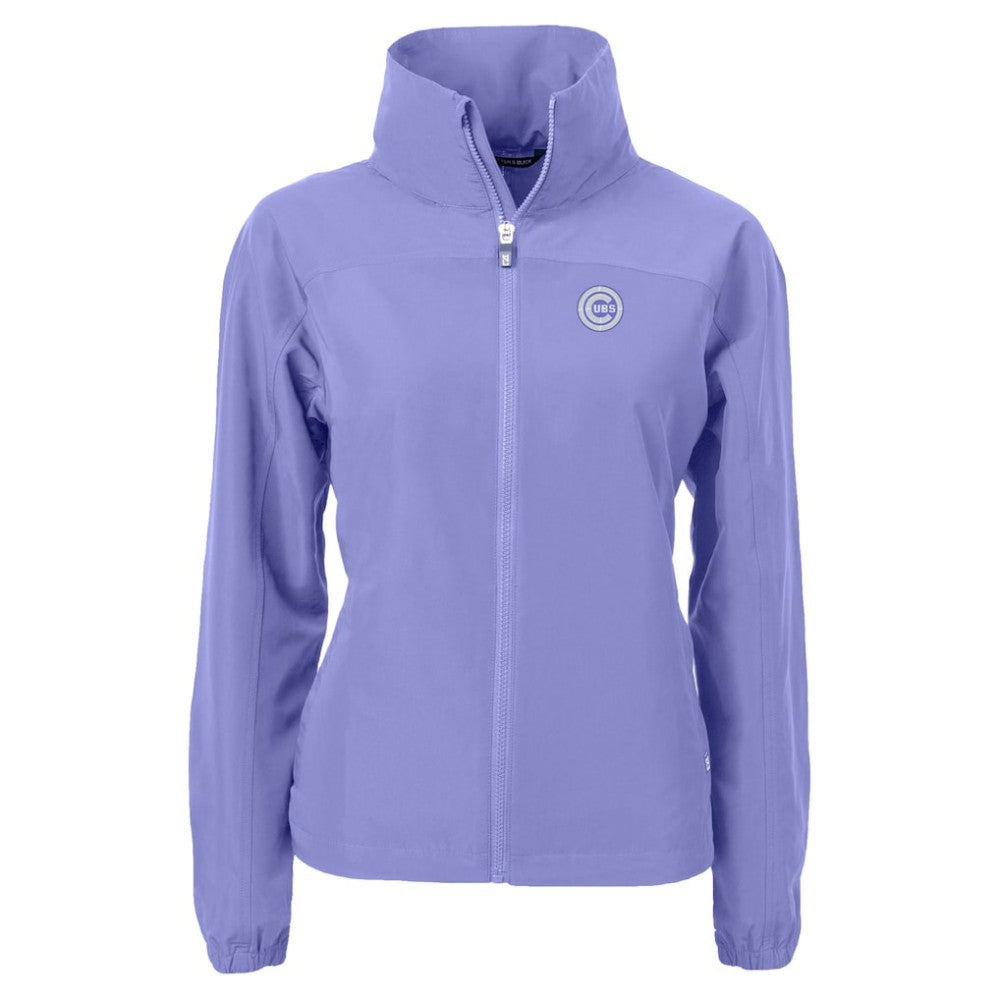 Chicago Cubs Cutter & Buck Women's Charter Eco Recycled Full-Zip Jacket - MLB Jackets