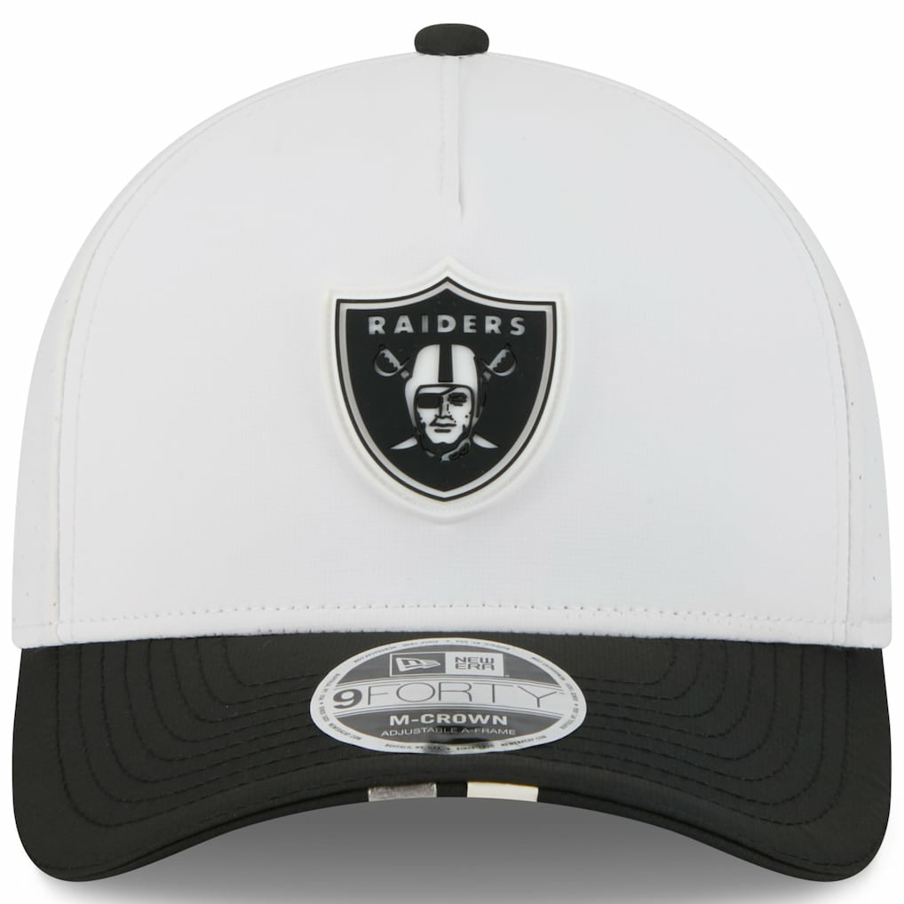 Las Vegas Raiders Youth 2025 NFL Training Camp A-Frame 9FORTY Adjustable Hat | NFL Near me