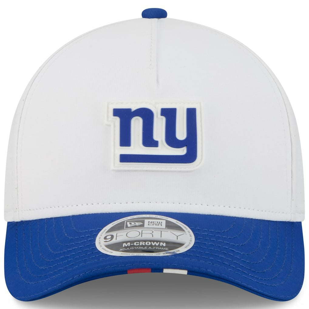 New York Giants Youth 2025 NFL Training Camp A-Frame 9FORTY Adjustable Hat | NFL US
