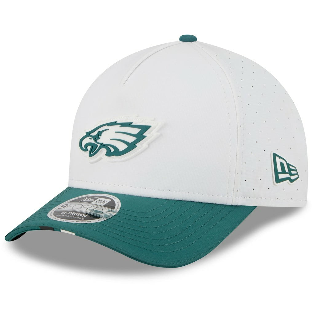 Philadelphia Eagles Youth 2025 NFL Training Camp A-Frame 9FORTY Adjustable Hat | NFL US