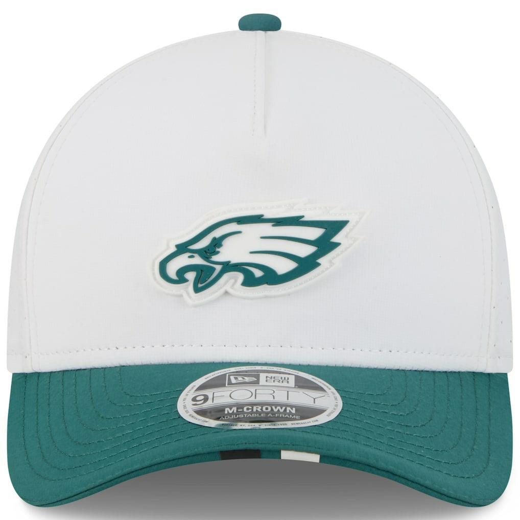 Philadelphia Eagles Youth 2025 NFL Training Camp A-Frame 9FORTY Adjustable Hat | NFL US
