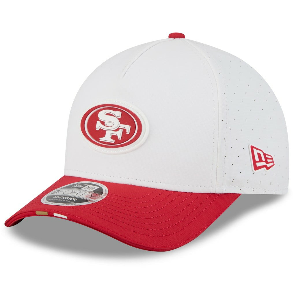 San Francisco 49ers Youth 2025 NFL Training Camp A-Frame 9FORTY Adjustable Hat | NFL Outlet