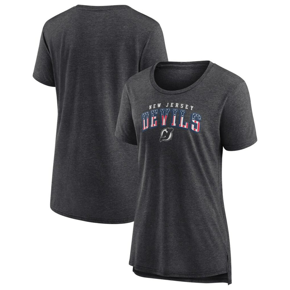 New Jersey Devils Women's Proud Tri-Blend T-Shirt -  NHL T-shirts