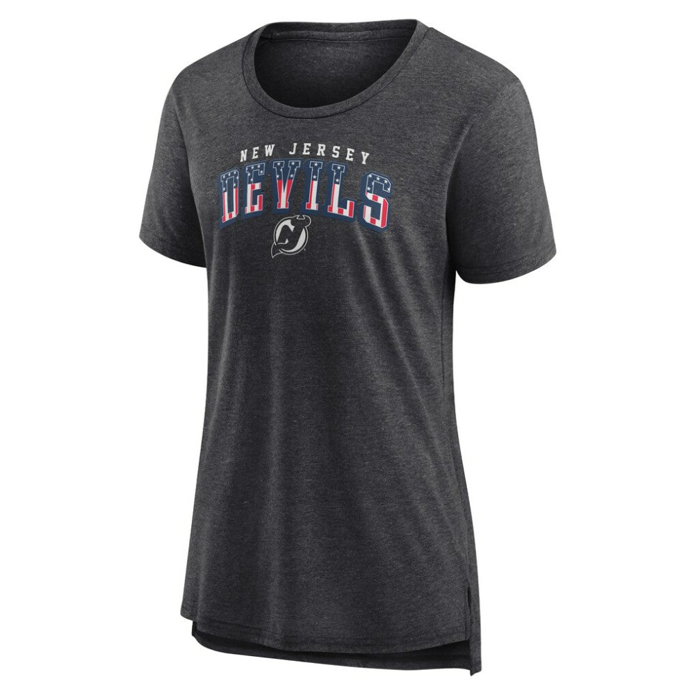 New Jersey Devils Women's Proud Tri-Blend T-Shirt -  NHL T-shirts