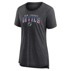 New Jersey Devils Women's Proud Tri-Blend T-Shirt -  NHL T-shirts