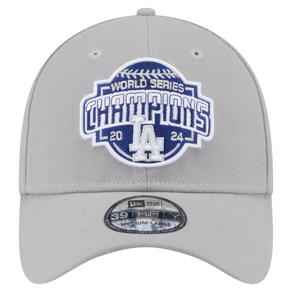 Los Angeles Dodgers New Era 2024 World Series Champions 39THIRTY Flex Hat - MLB Hats