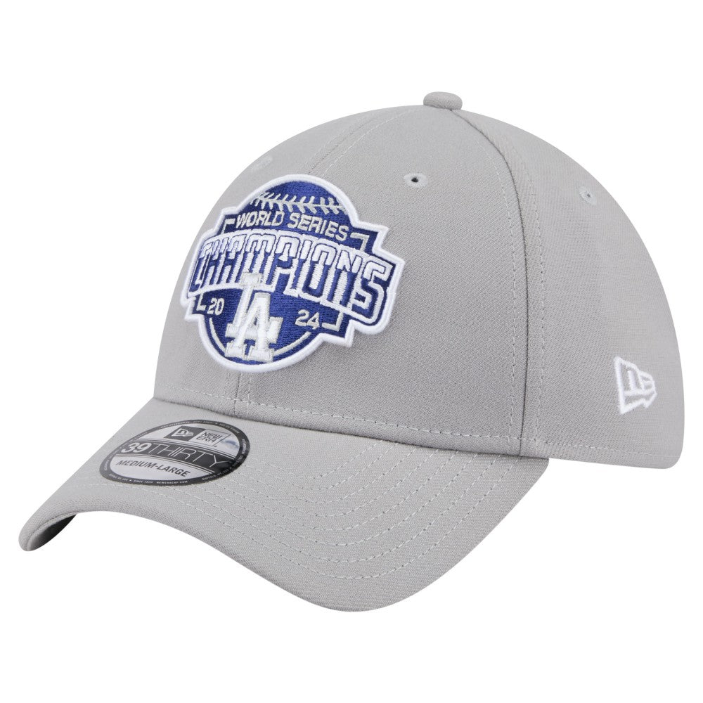 Los Angeles Dodgers New Era 2024 World Series Champions 39THIRTY Flex Hat - MLB Hats
