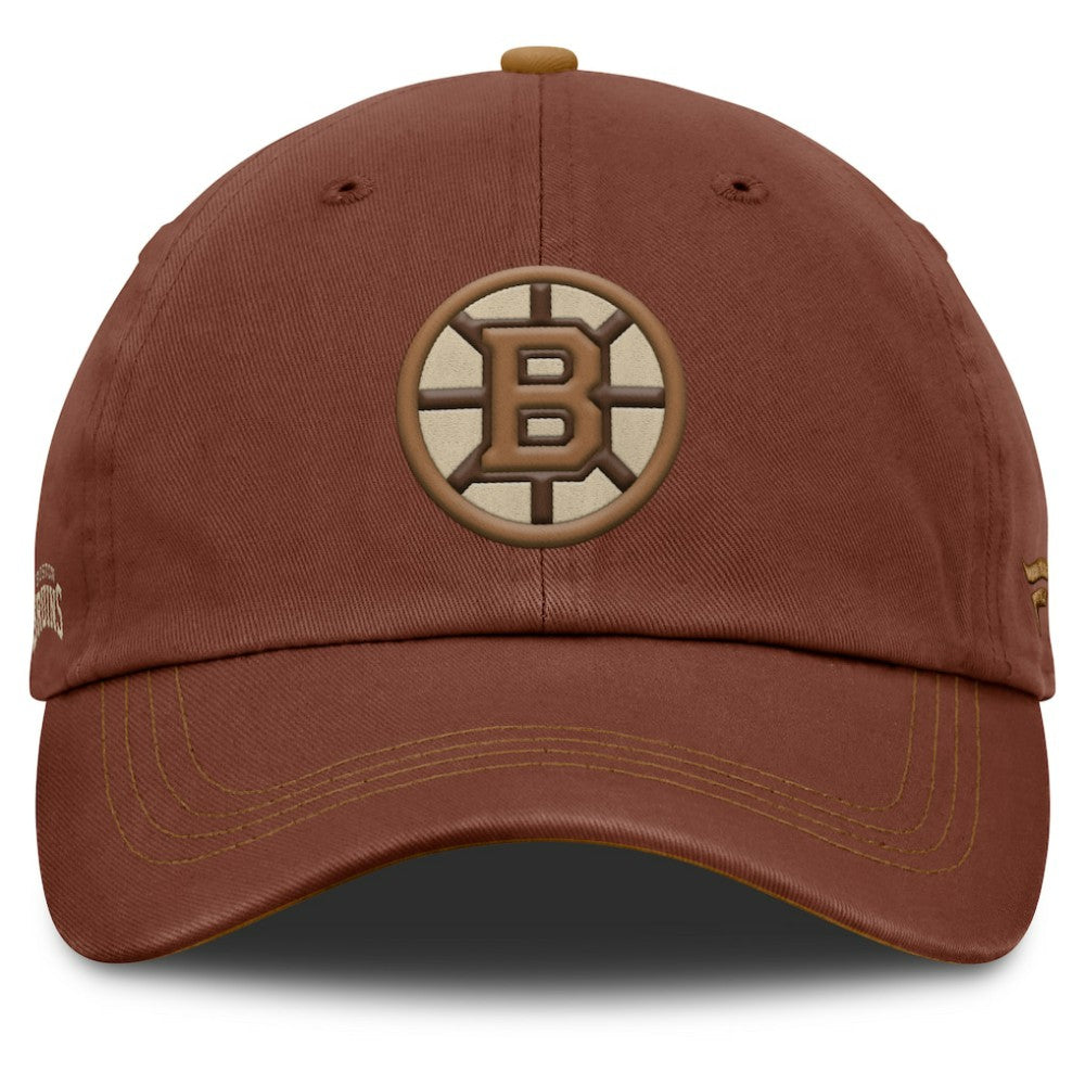Boston Bruins Fanatics Fall Leaves Timber Adjustable Hat -  NHL Hats