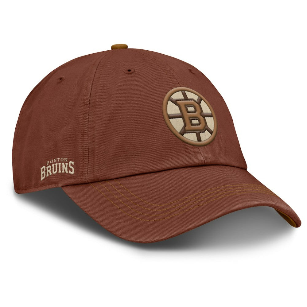 Boston Bruins Fanatics Fall Leaves Timber Adjustable Hat -  NHL Hats