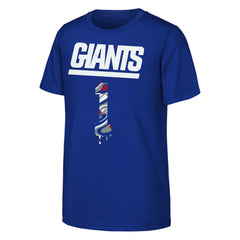New York Giants Malik Nabers  Outerstuff Youth Mainliner Drip Player Name & Number T-Shirt | NFL On sale