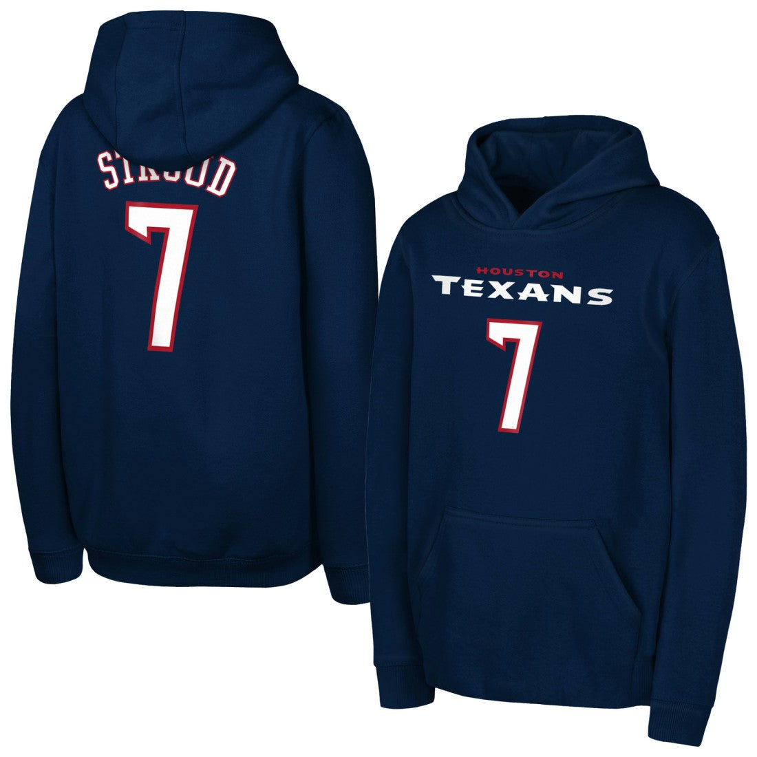 Houston Texans C.J. Stroud  Outerstuff Mainliner Player Name & Number Hoodie | NFL On sale