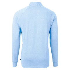 Indianapolis Colts Cutter & Buck Raglan Adapt Eco Knit Heather Quarter-Zip Top | NFL Outlet