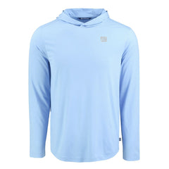 New York Giants Men's Cutter & Buck Coastline Epic Comfort Eco Recycled Men's Hooded Shirt | NFL New
