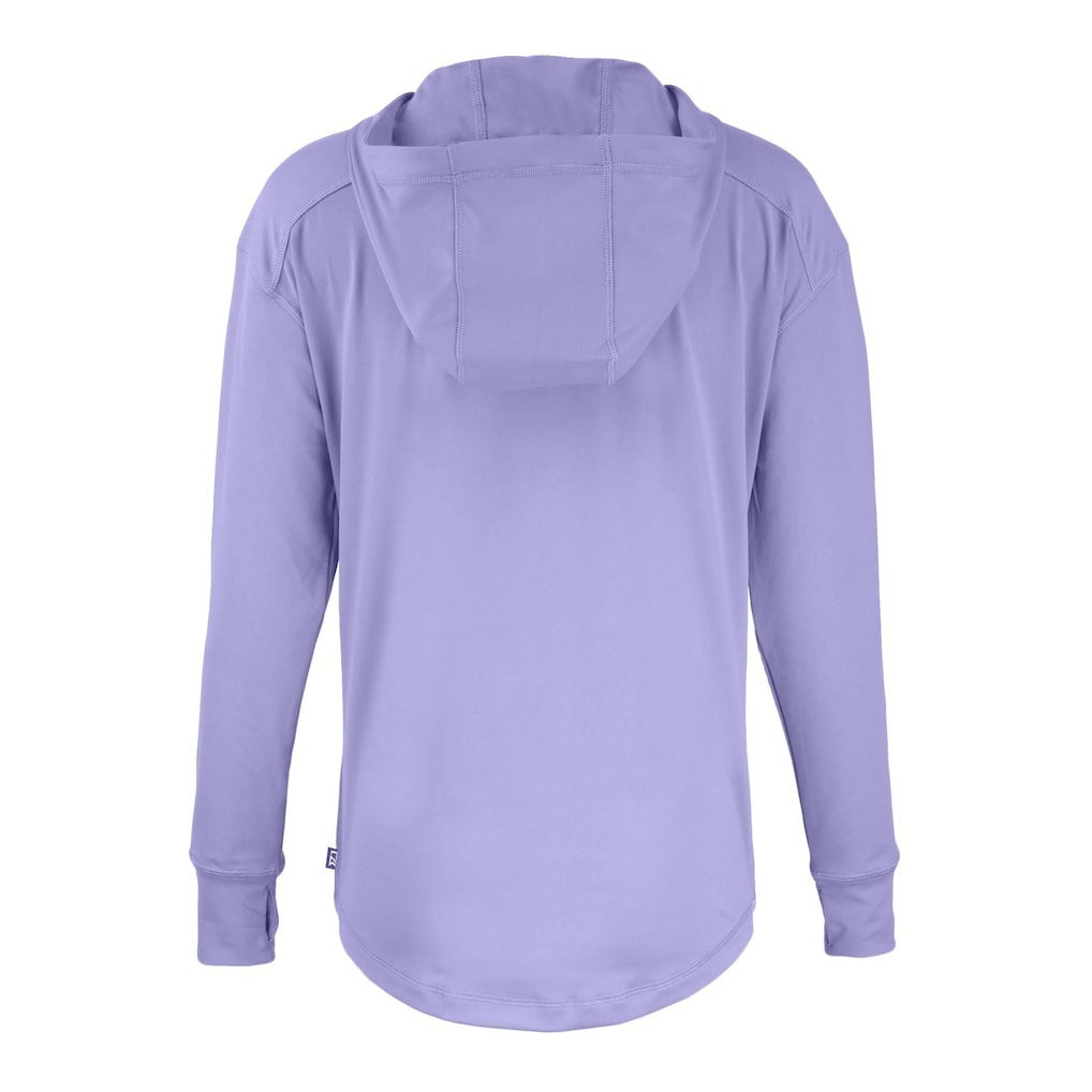 Baltimore Ravens Cutter & Buck Women's Daybreak Eco Recycled Half-Zip Hoodie | NFL Sale