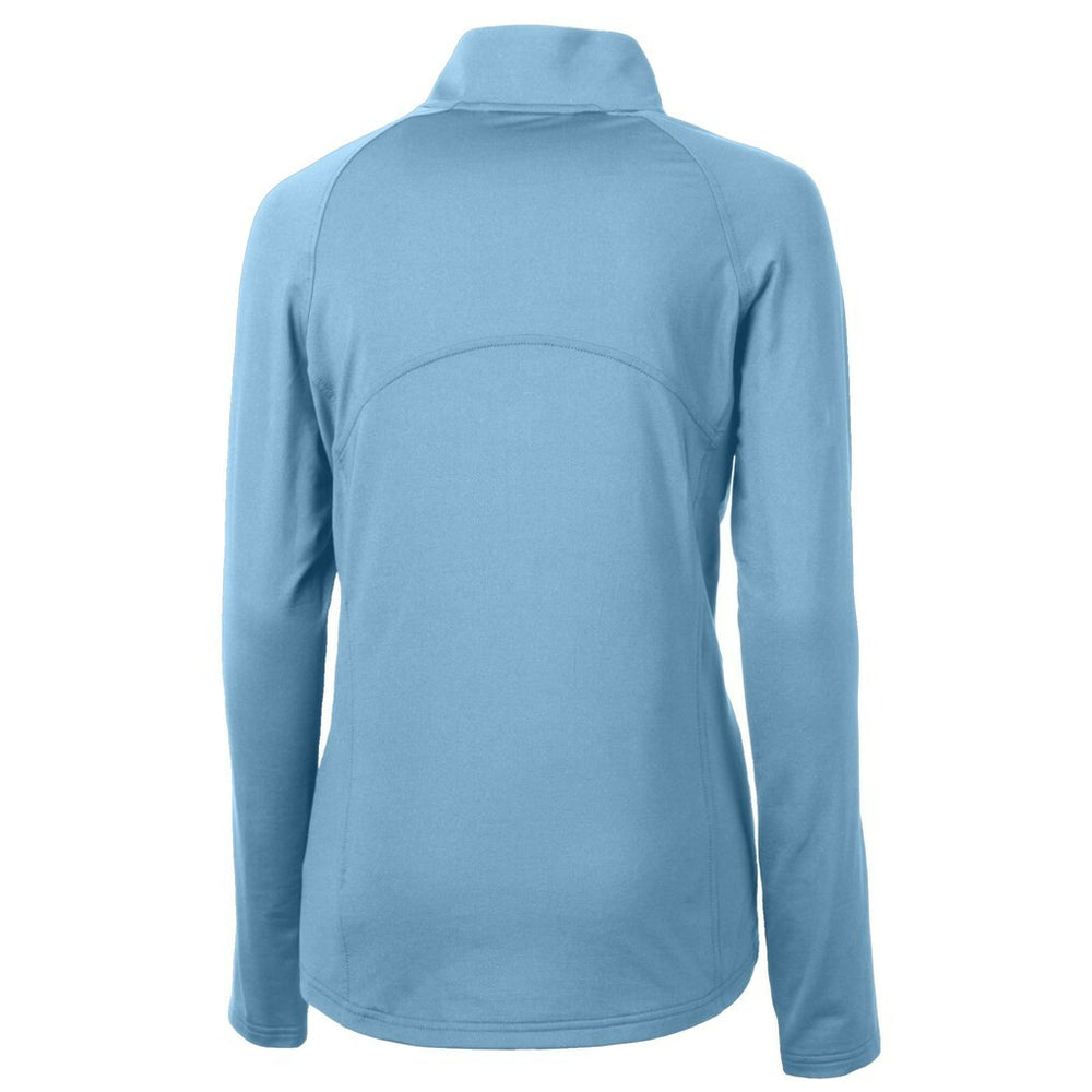 Baltimore Ravens Cutter & Buck Women's Adapt Eco Knit Stretch Recycled Half-Zip Top | NFL New