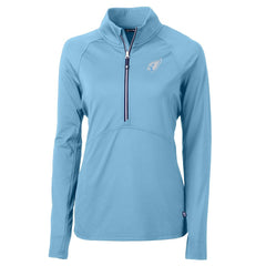 Arizona Cardinals Cutter & Buck Women's Adapt Eco Knit Stretch Recycled Half-Zip Top | NFL Hot