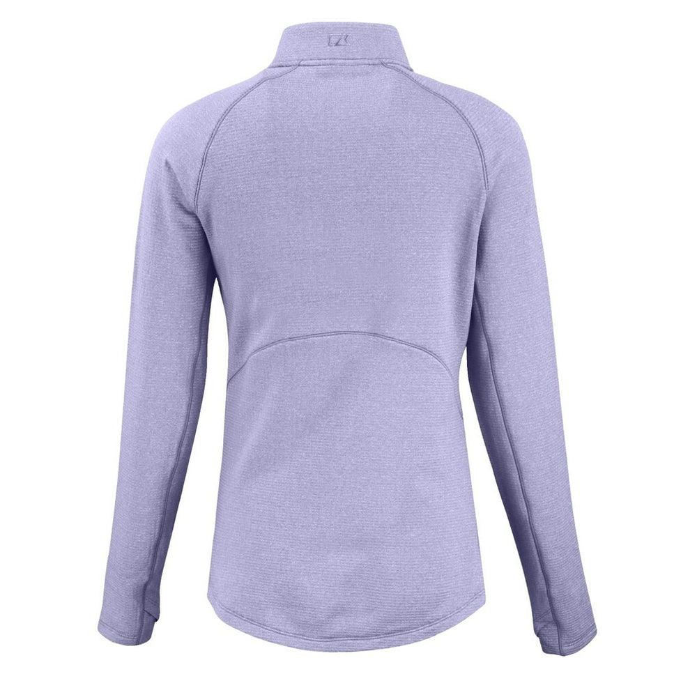 Buffalo Bills Cutter & Buck Women's Peshastin Eco Fleece Recycled Half-Zip Top | NFL New