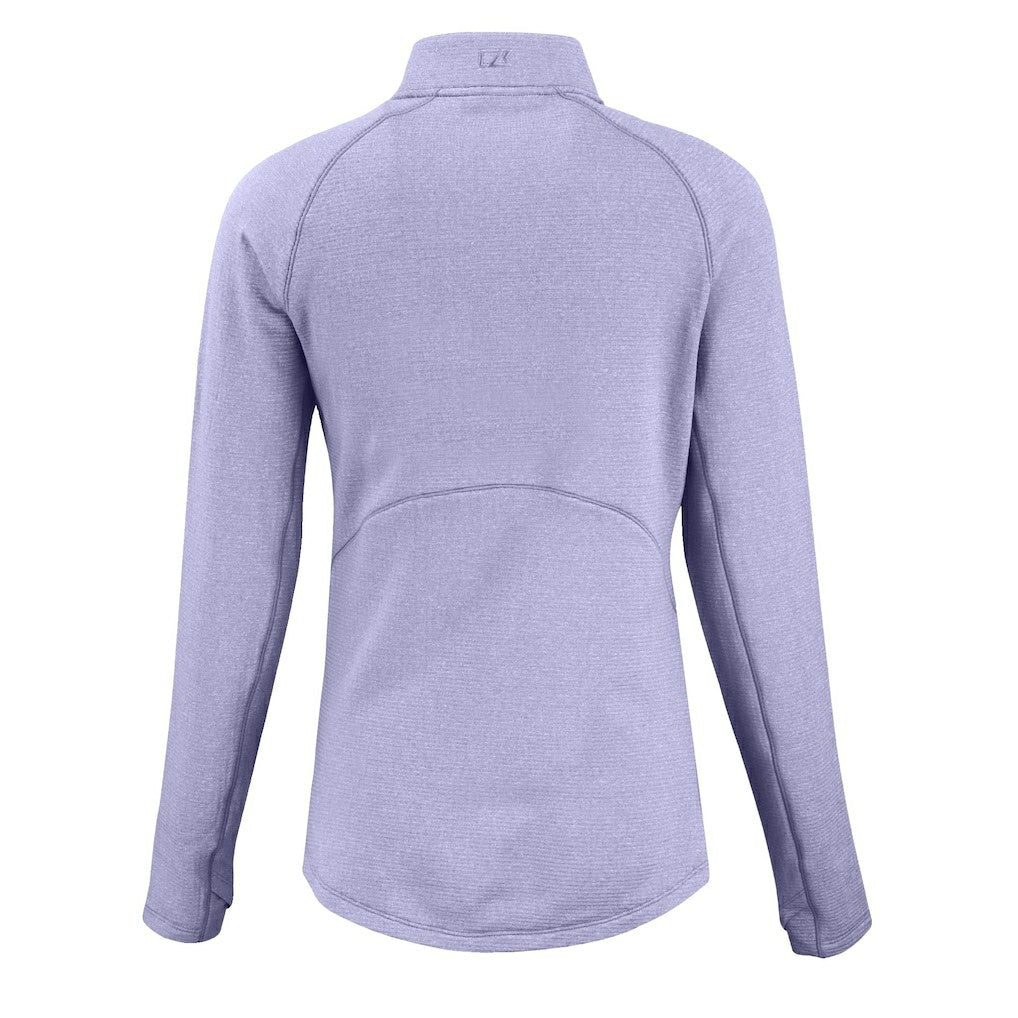 Carolina Panthers Cutter & Buck Women's Peshastin Eco Fleece Recycled Half-Zip Top | NFL On sale
