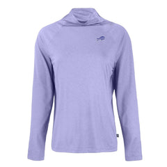 Buffalo Bills Cutter & Buck Women's Coastline Epic Comfort Eco Recycled Funnel Neck Pullover Top | NFL Online