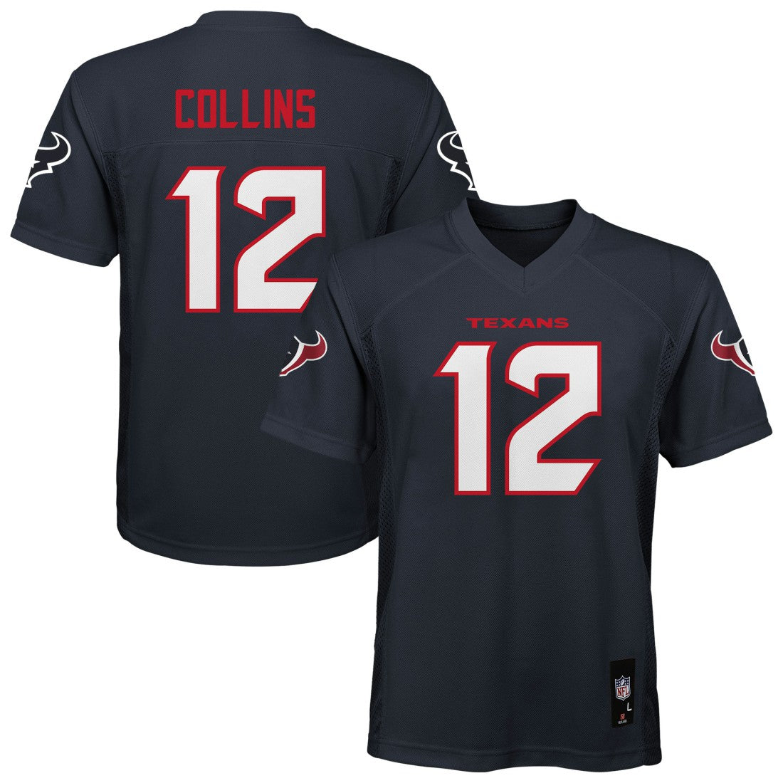 Houston Texans Nico Collins  Youth Replica Player Jersey | NFL Outlet