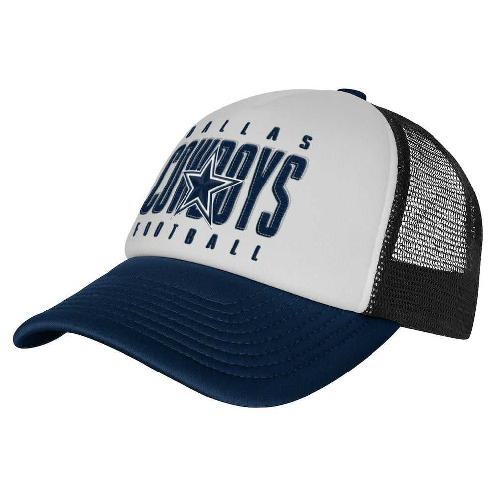 Dallas Cowboys Outerstuff Youth Essentials Trucker Adjustable Hat | NFL Discount