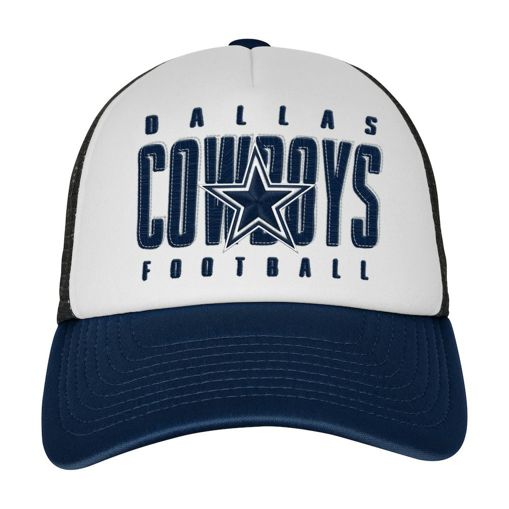 Dallas Cowboys Outerstuff Youth Essentials Trucker Adjustable Hat | NFL Discount