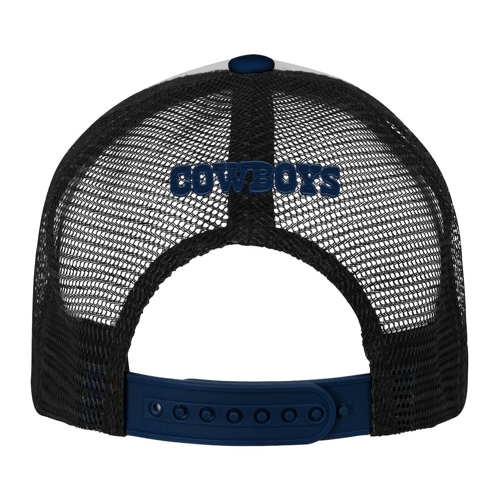 Dallas Cowboys Outerstuff Youth Essentials Trucker Adjustable Hat | NFL Discount