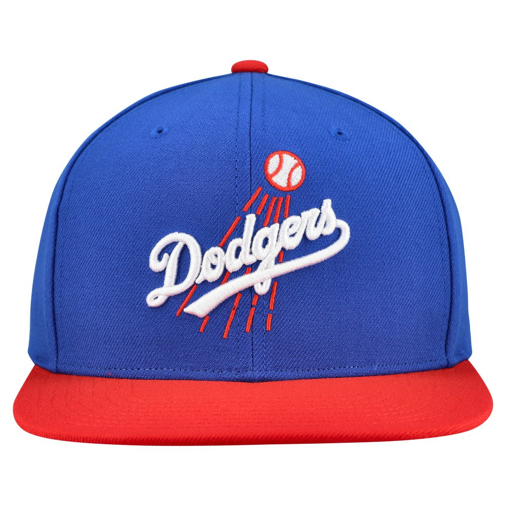 Los Angeles Dodgers Mitchell & Ness Cooperstown Collection Basic Flip Snapback Hat - MLB Hats