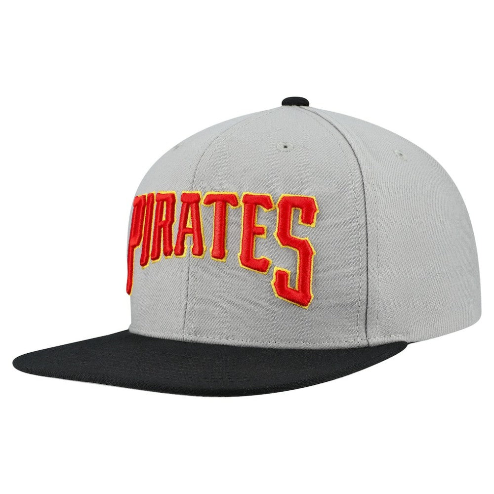 Pittsburgh Pirates Mitchell & Ness Cooperstown Collection Basic Flip Snapback Hat - MLB Hats