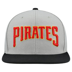 Pittsburgh Pirates Mitchell & Ness Cooperstown Collection Basic Flip Snapback Hat - MLB Hats