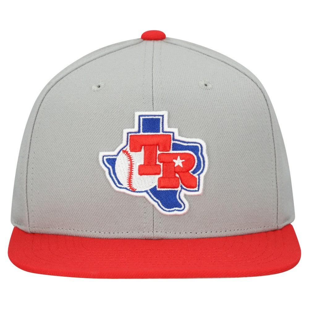 Texas Rangers Mitchell & Ness Cooperstown Collection Basic Flip Snapback Hat - MLB Hats
