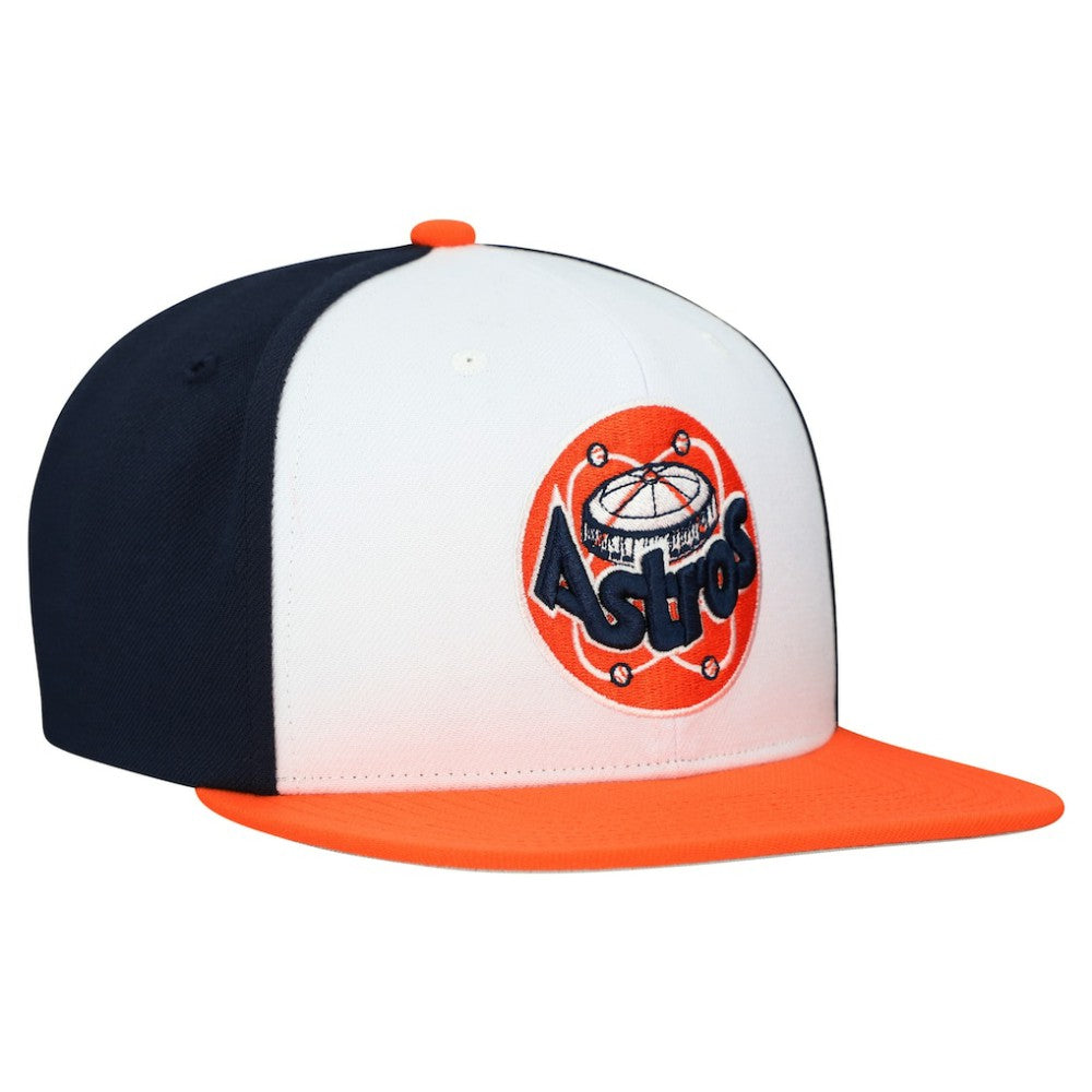 Houston Astros Mitchell & Ness Cooperstown Collection Basic Flip Snapback Hat - MLB Hats