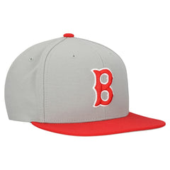 Boston Red Sox Mitchell & Ness Cooperstown Collection Basic Flip Snapback Hat - MLB Hats