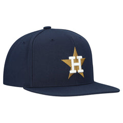 Houston Astros Mitchell & Ness Cooperstown Collection Basic Flip Snapback Hat - MLB Hats