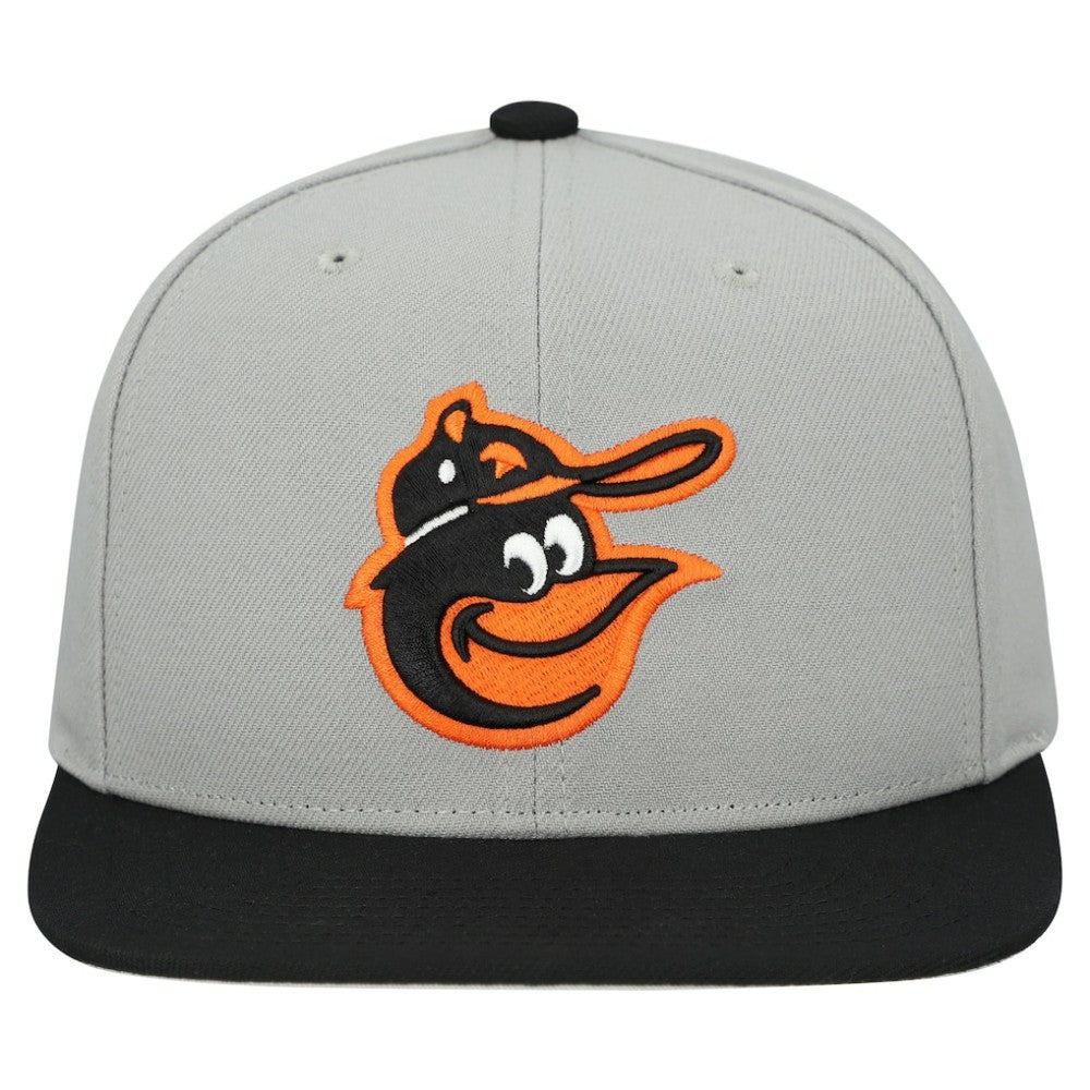 Baltimore Orioles Mitchell & Ness Cooperstown Collection Basic Flip Snapback Hat - MLB Hats