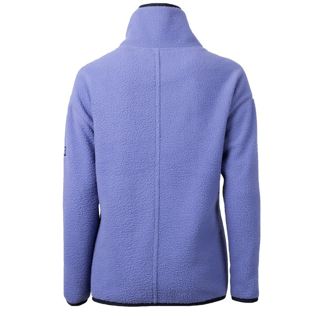 New England Patriots Cutter & Buck Women's Cascade Eco Fleece Half-Zip Jacket | NFL Sale