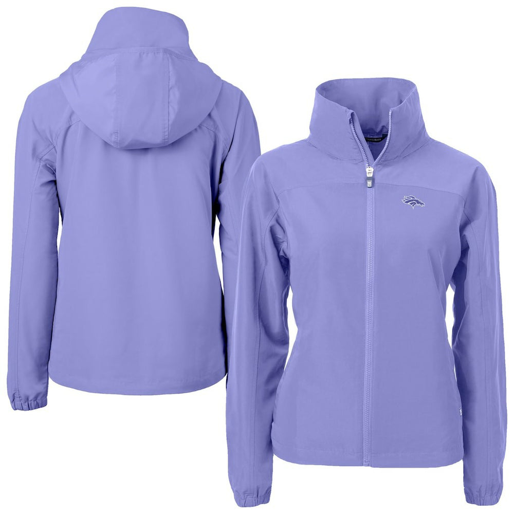 Denver Broncos Cutter & Buck Women's Charter Eco Recycled Full-Zip Jacket | NFL US