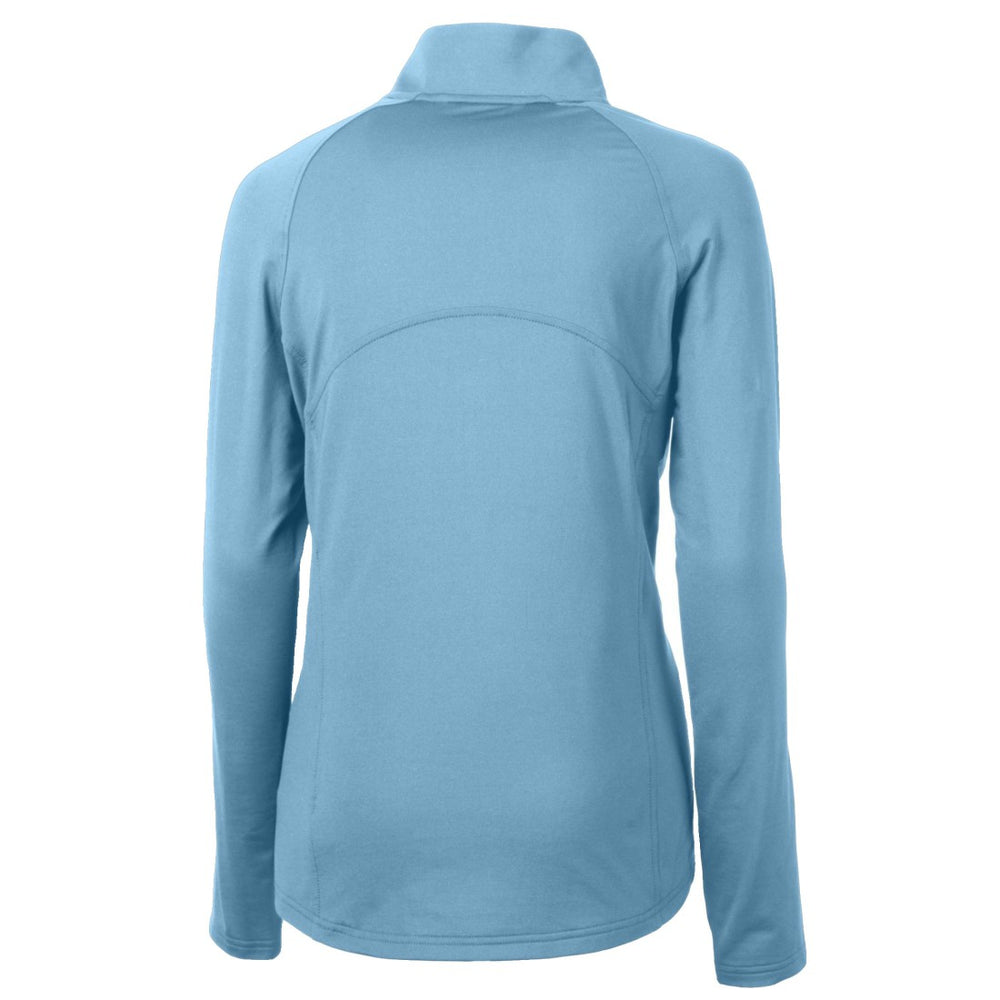 Green Bay Packers Cutter & Buck Women's Adapt Eco Knit Stretch Recycled Half-Zip Top | NFL Online
