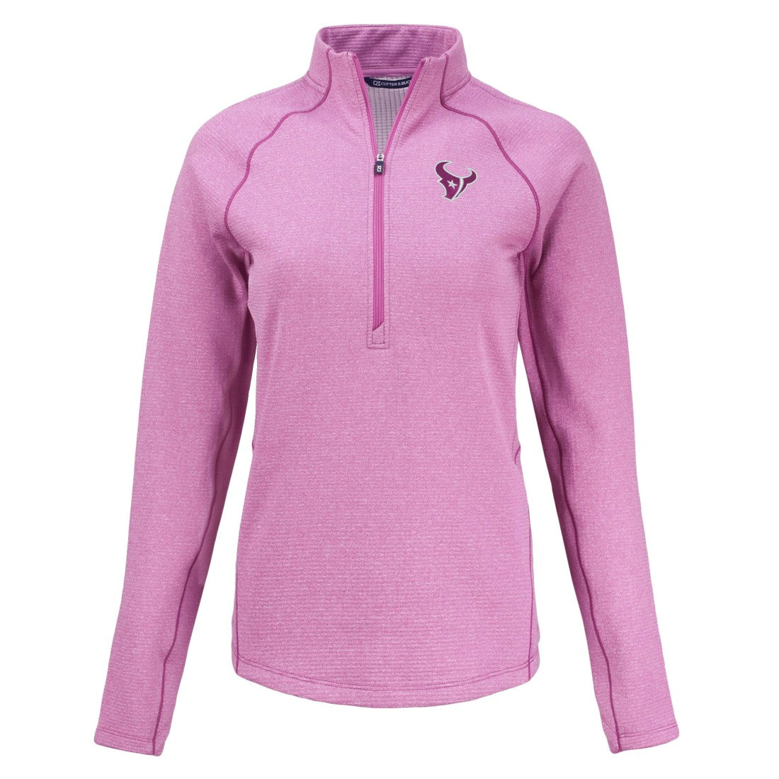 Houston Texans Cutter & Buck Women's Peshastin Eco Fleece Recycled Half-Zip Top | NFL Near me