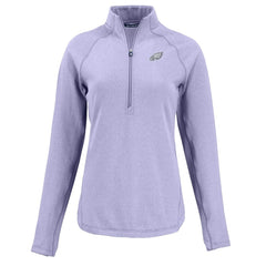 Philadelphia Eagles Cutter & Buck Women's Peshastin Eco Fleece Recycled Half-Zip Top | NFL Near me