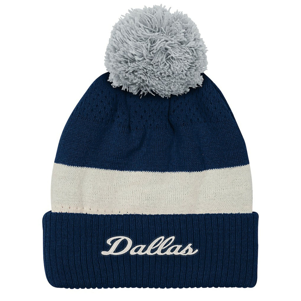 Dallas Cowboys Outerstuff Youth Modern Fan Cuffed Knit Hat with Pom | NFL Outlet
