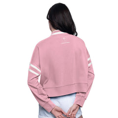 Chicago Bears Starter Women's Power Play Cropped Pullover Sweatshirt | NFL New