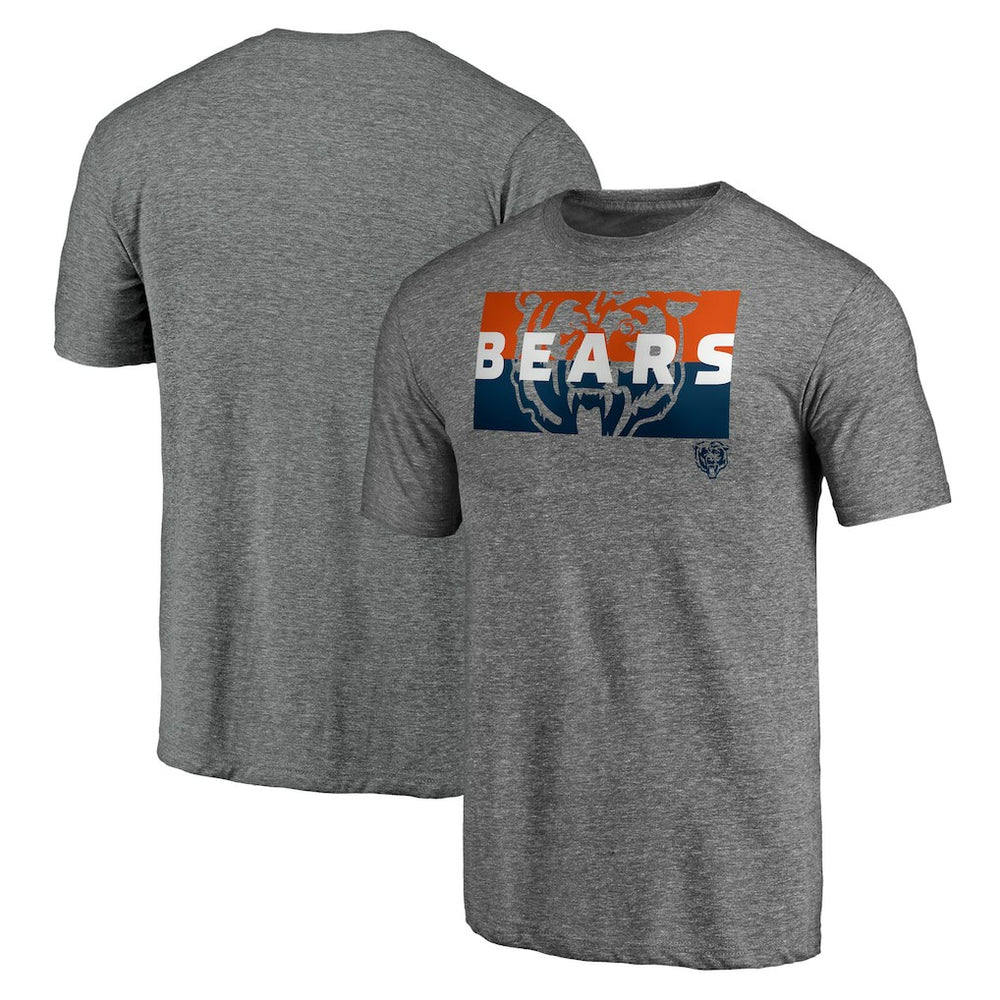 Chicago Bears Square Off Tri-Blend T-Shirt | NFL Outlet