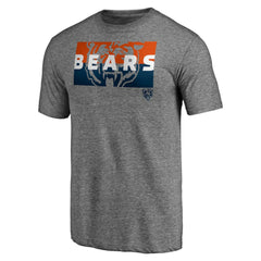 Chicago Bears Square Off Tri-Blend T-Shirt | NFL Outlet
