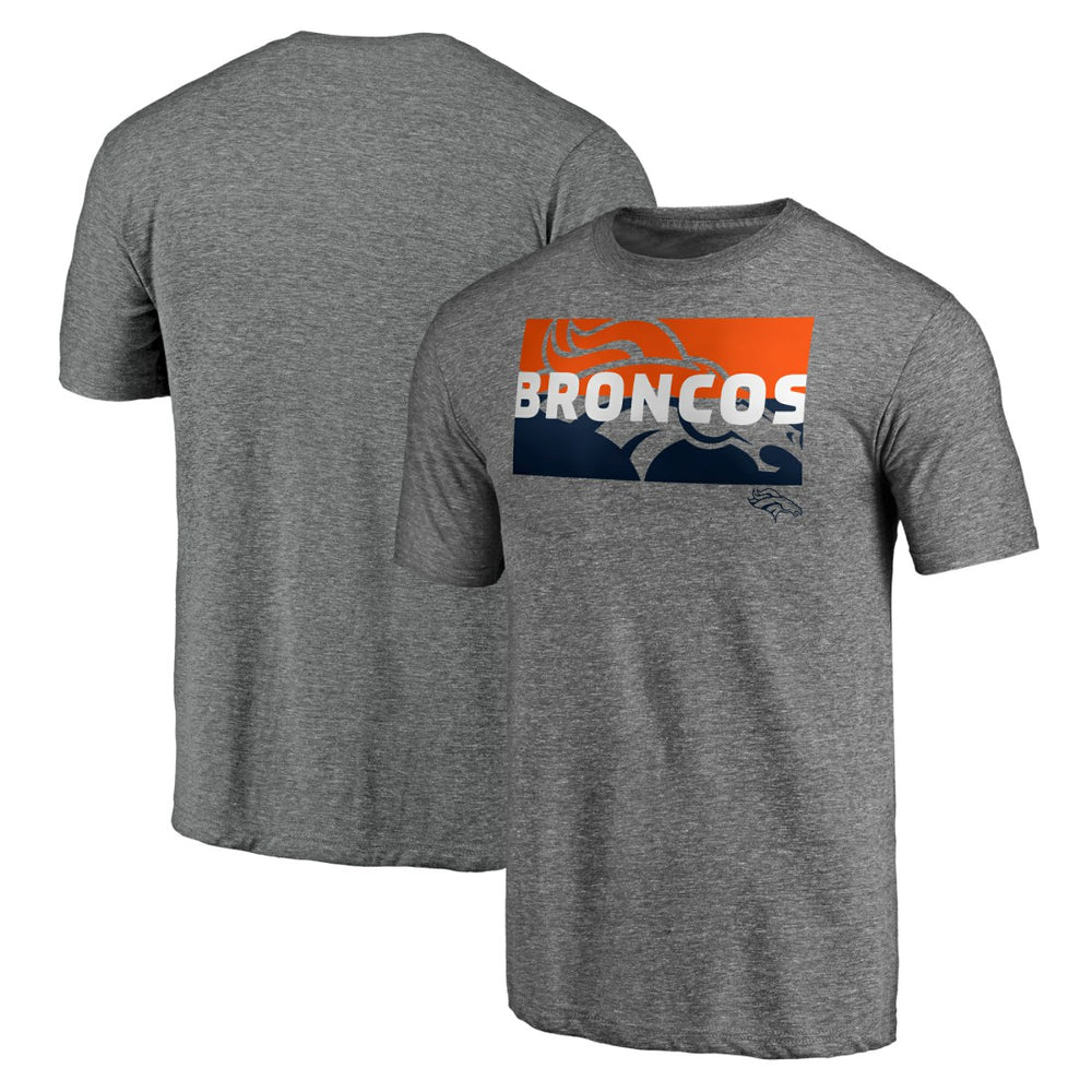 Denver Broncos Square Off Tri-Blend T-Shirt | NFL New